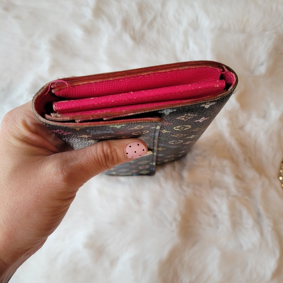 Louis Vuitton Multicolor Monogram Sarah Long Wallet Crossbody GUC++ - Picture 6 of 9